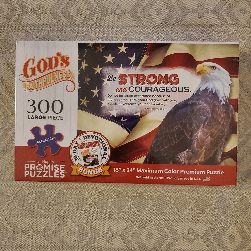 God's Faithfulness By FairHope's Promise Puzzles 300 Large Pieces